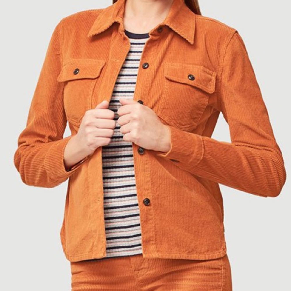 FRAME Cord Shirt Jacket